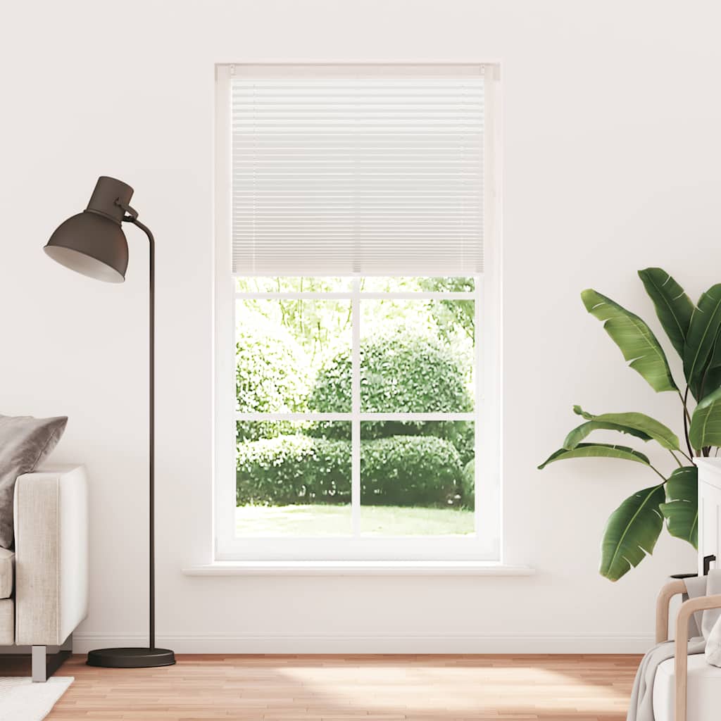 Plisse Blind 100x200cm White Pleated Blind